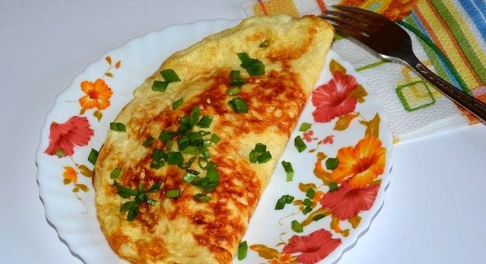 Омлет фаршированный