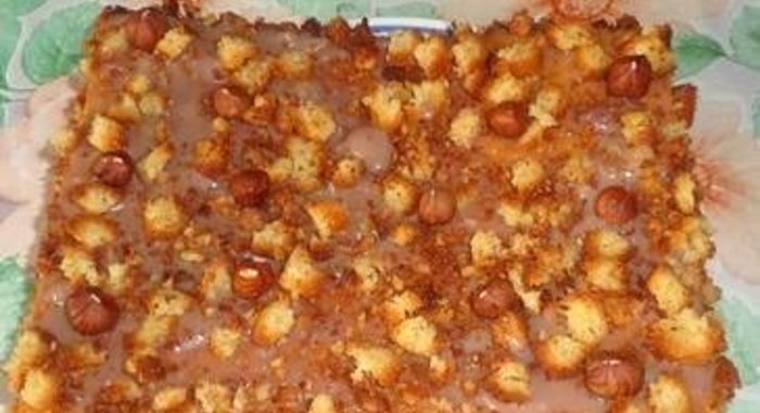 Быстрый ореховый торт