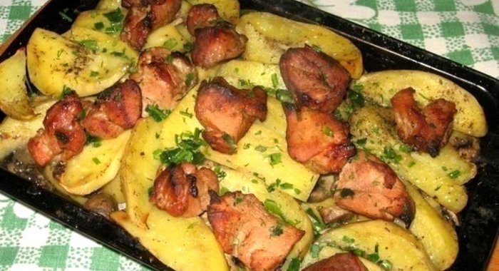 Слоеное жаркое