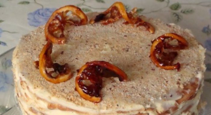 Торт на сковороде