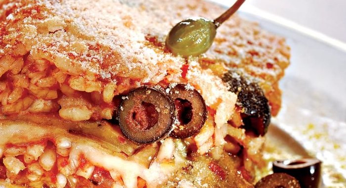 Средиземноморский пирог из риса