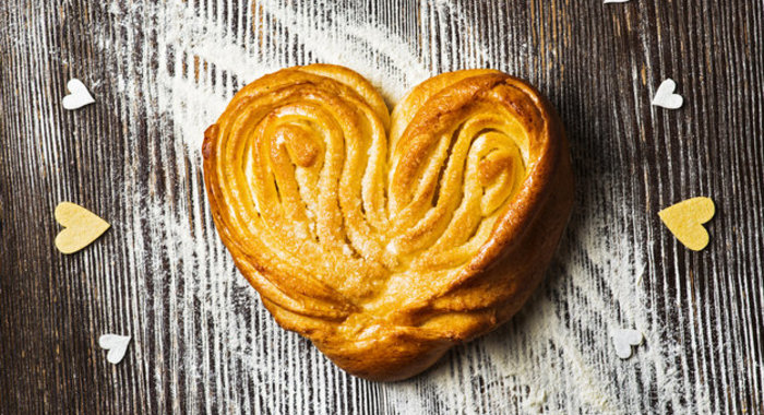 Плюшка с сахаром