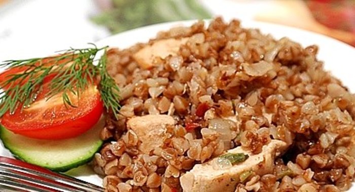 Гречка с мясом в мультиварке