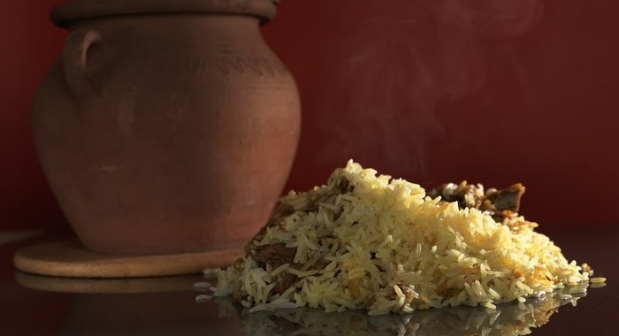 Плов в горшочках со свининой