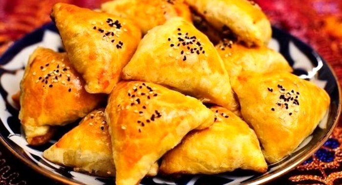 Самосы с бараниной