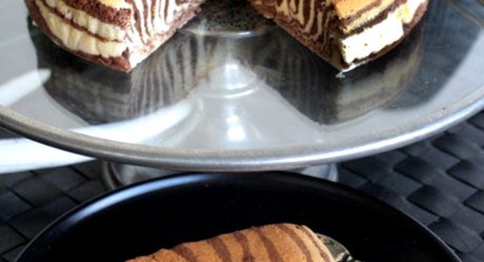 Торт «Зебра»