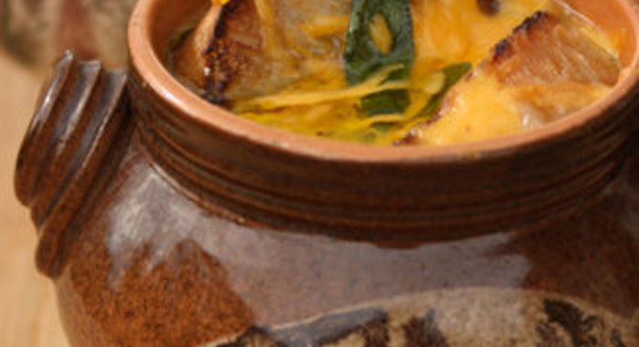 Английский луковый суп