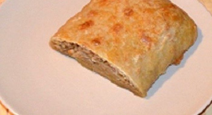 Штрудель с кедровыми орехами и семечками