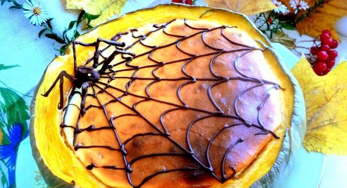 Чизкейк в тыкве