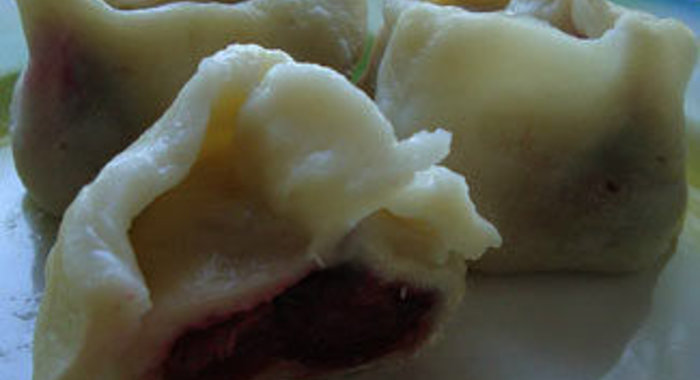 Вареники с вишней