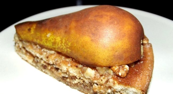 Орехово-грушевый торт