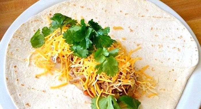 Тортилья со свининой