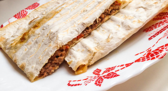 Кесадилья мясная