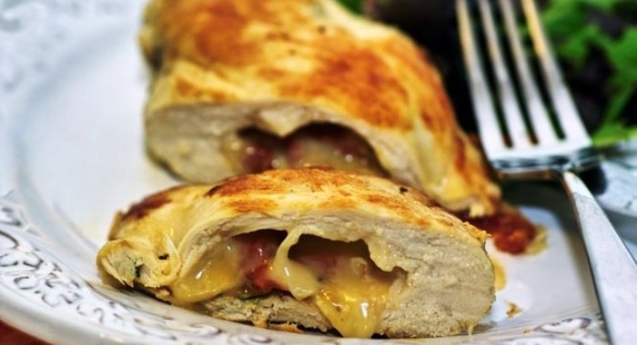 Куриная грудка с сыром