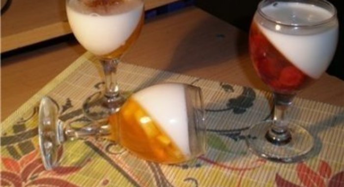 Желейный десерт «Осеннее лакомство»