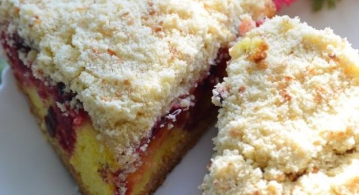 Сливовый пирог Наслаждение