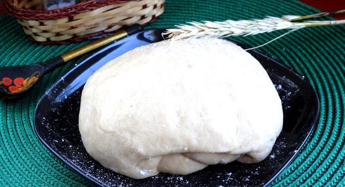 Дрожжевое тесто на кефире