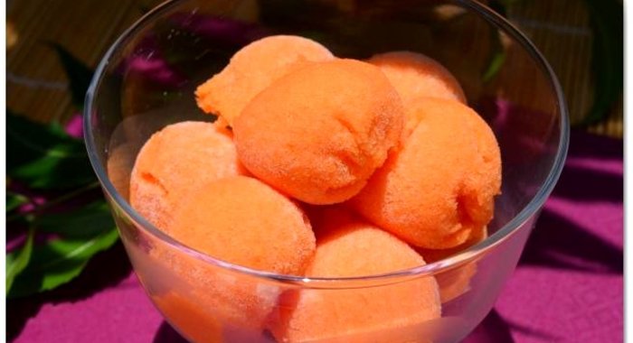 Сорбе из папайи