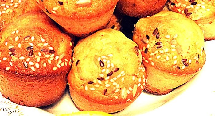 Маффины с апельсиновой цедрой