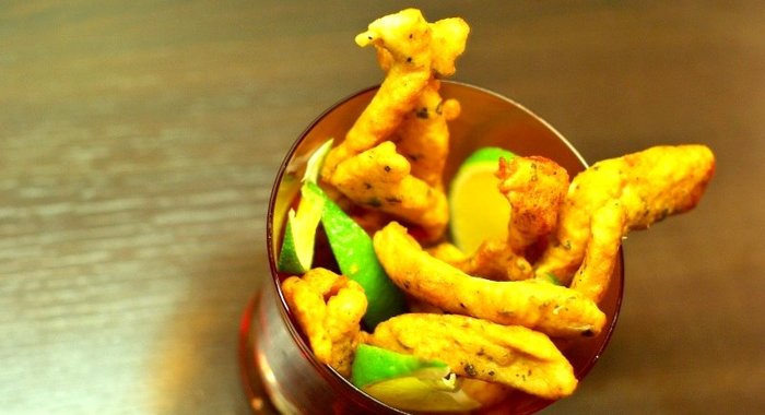 Куриные палочки в панировке