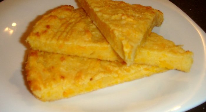 Творожно-тыквенный пирог