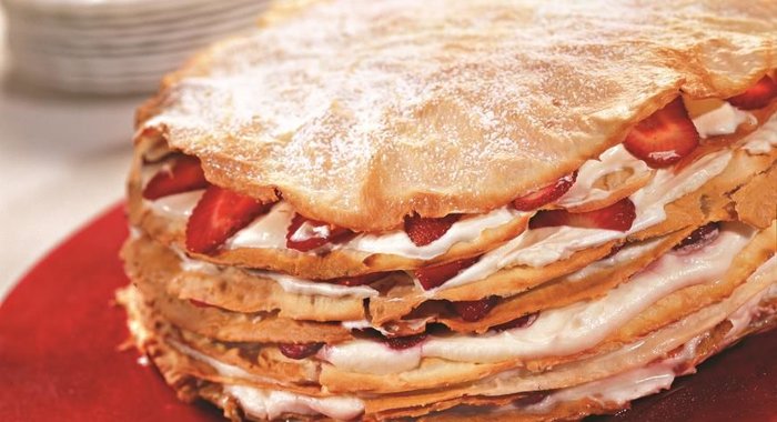 Клубничный торт