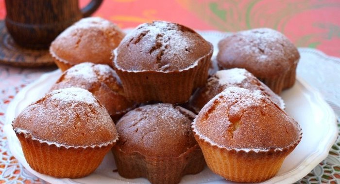 Маффины с какао