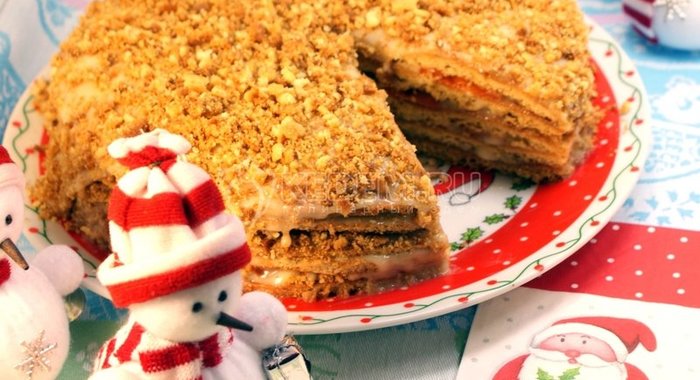 Новогодний торт «Каприз»