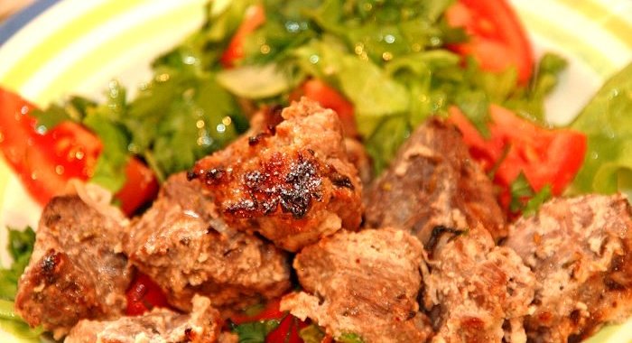 Шашлык из телятины мягкий