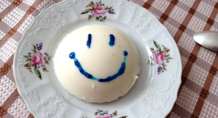 Диетическое молочное желе