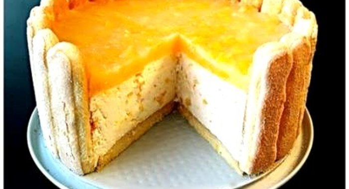 Торт «Манговые облака»