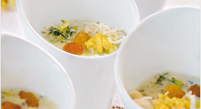 Персидский йогуртовый суп