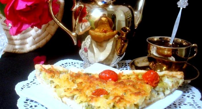 Тарт из кабачков