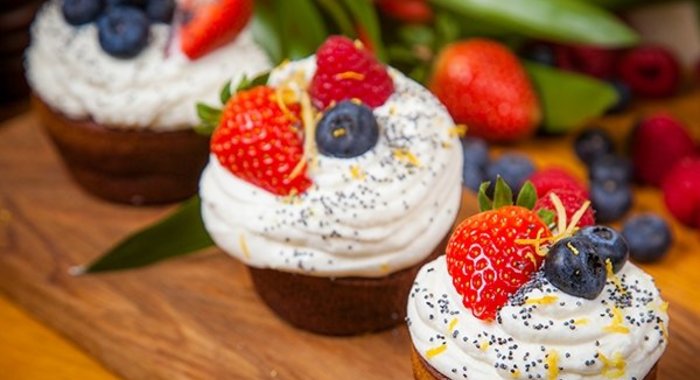 Капкейки с финиками