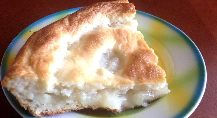 Грушевый пирог из дрожжевого теста