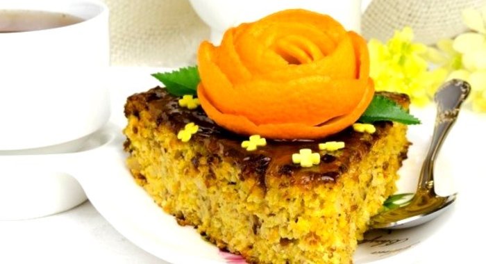 Пасхальный апельсиновый торт