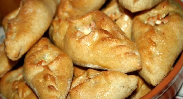 Расстегаи с рисом