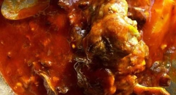 Гуляш из мяса нутрии