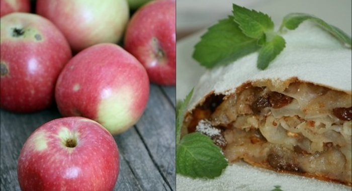 Венский яблочный штрудель