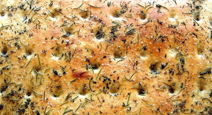 Фокачча с зеленью