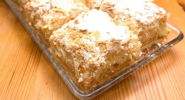 Торт «Наполеон» с какао