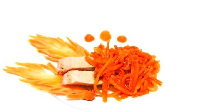 Судак под маринадом