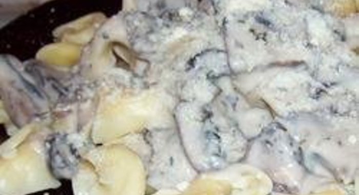 Сказочные пельмени с грибами Портобелло