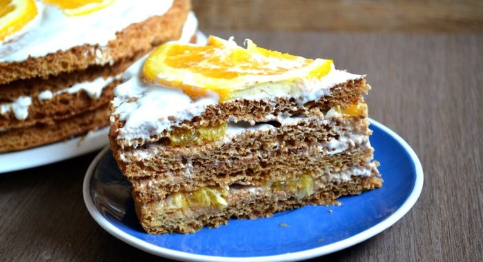 Апельсиновый торт