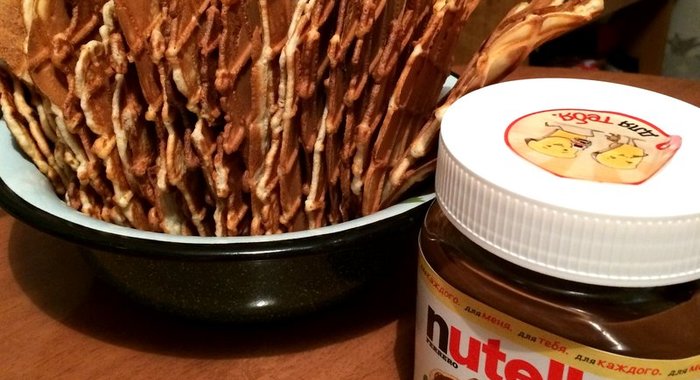 Вафли на сметане