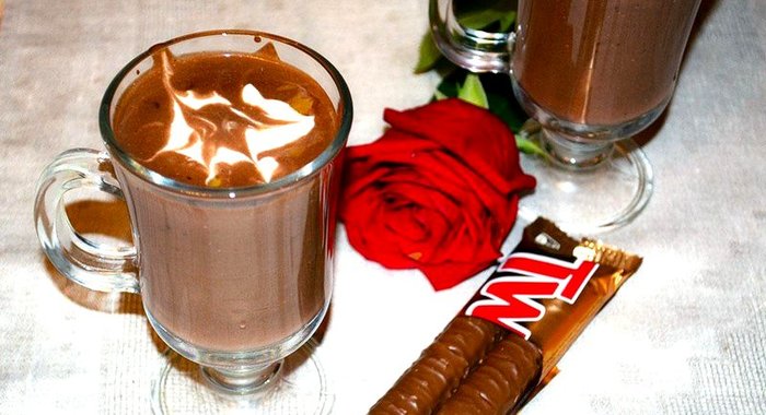 Шоколадный десерт Наслаждение