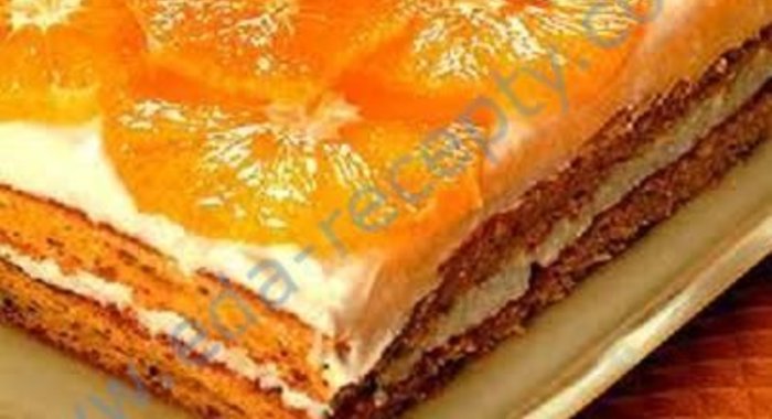 Ореховый торт по-чешски