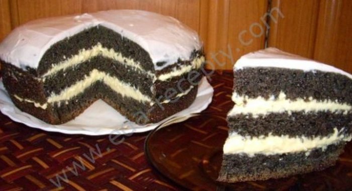 Торт из черемухи