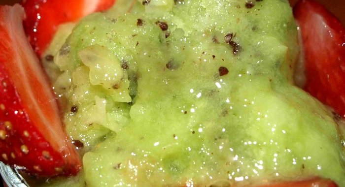 Сорбет из киви