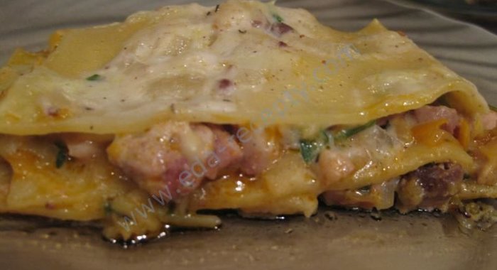 Лазанья с мясом